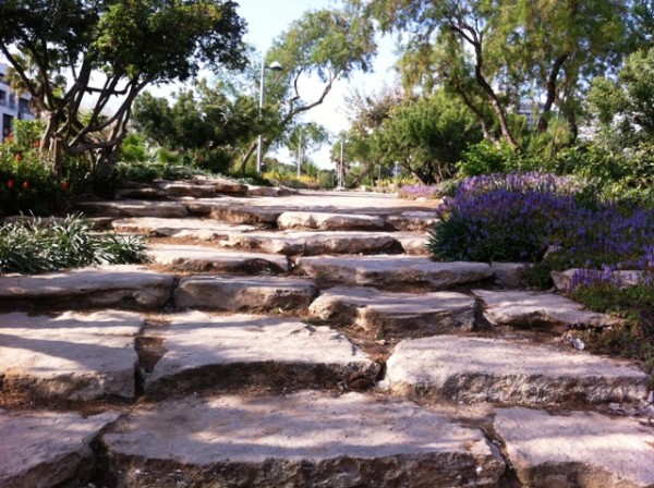 Stone Walkway in Independence Park