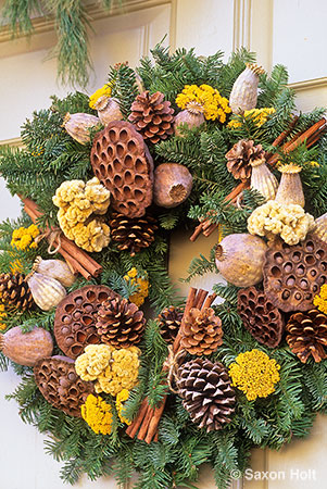 Christmas wreath Colonial Williamsburg