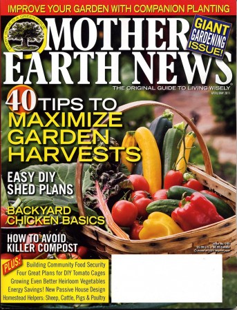 cover Mother Earth News May 2011