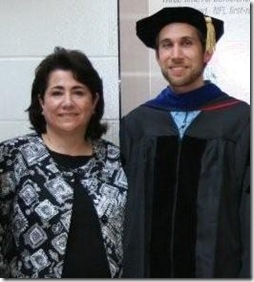 Mom and I at PhD grad (2)