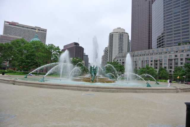 Swann Fountain in Logan Circle