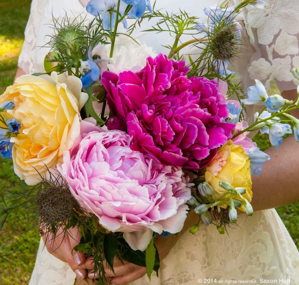 Annie's wedding flowers