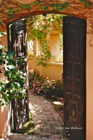 Door and pathway